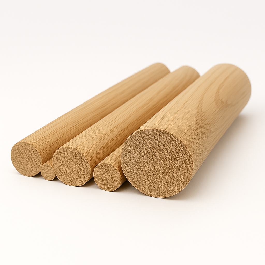 Solid wooden handrail – American White Oak